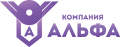 Логотип компании Альфа-шина