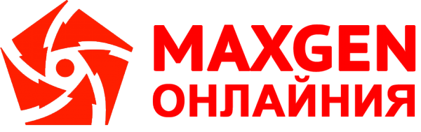 Логотип компании MAXGEN ОНЛАЙНИЯ
