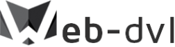 Логотип компании Web-dvl