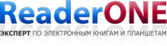 Логотип компании ReaderONE магазин электронных книг