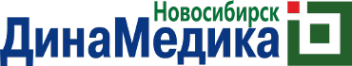 Логотип компании ДинаМедика-Новосибирск
