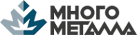 Логотип компании Много Металла