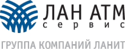Логотип компании ЛАН АТМсервис
