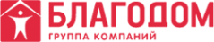 Логотип компании БЛАГОДОМ