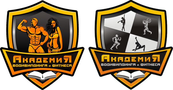 Логотип компании Академия бодибилдинга и фитнеса