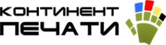 Логотип компании РИК Континент печати