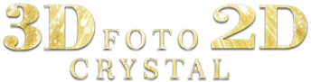 Логотип компании 3D Фото в Кристалле