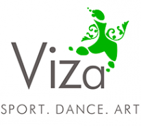 Логотип компании Viza. Sport. Dance. ART