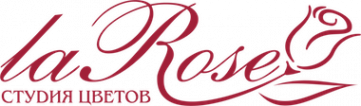 Логотип компании Студия цветов La-Rose