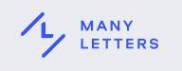 Логотип компании Digital агентство MANYLETTERS Новосибирск