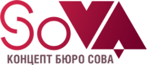 Логотип компании СОВА