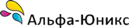 Логотип компании Альфа Юникс