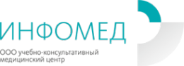 Логотип компании ИнфоМед