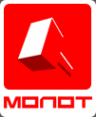 Логотип компании МОЛОТ