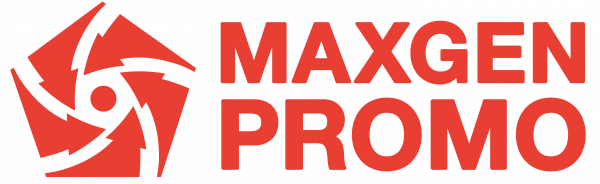 Логотип компании MAXGEN PROMO